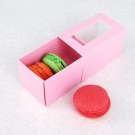 3 Pink Macaron Window Boxes($1.85/pc x 25 units)